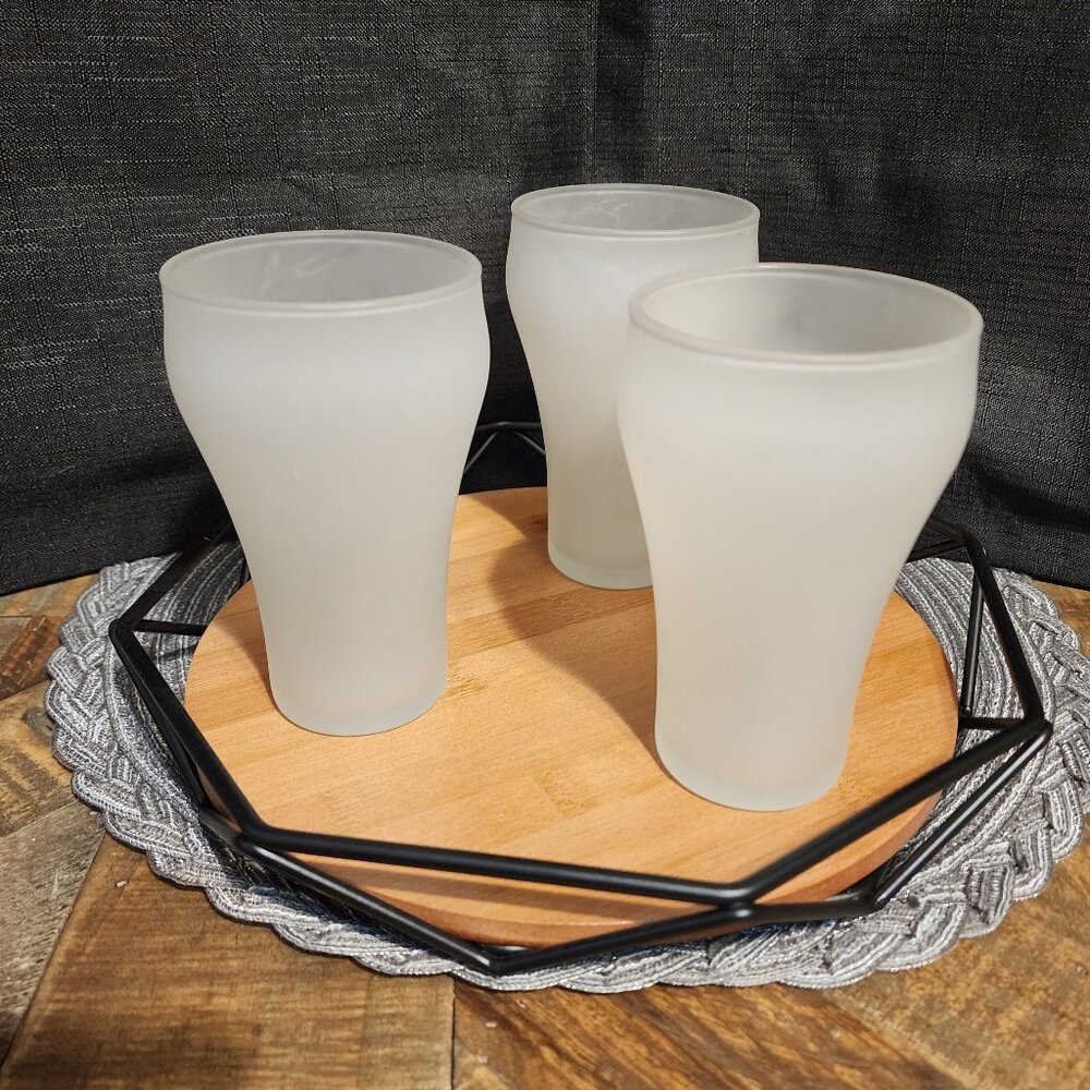 Frosted Vintage Glasses